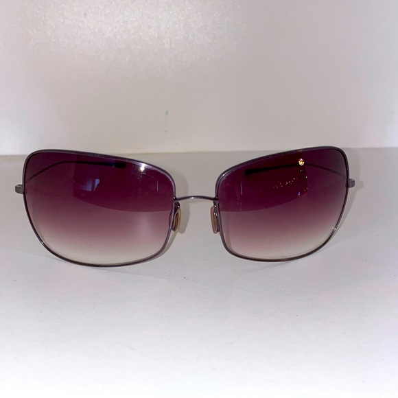 Oliver People Accessories - Oliver Peoples Papillon W Antique Gold Frame Brown Lens Sunglasses